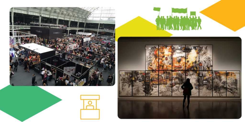 4. Virtual Exhibit Halls and Booths
